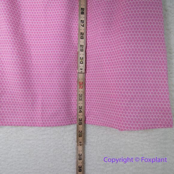 New! Vineyard Vines Sleeveless Golf Dress Pink Cloud forest Geo, size XS - Picture 6 of 16